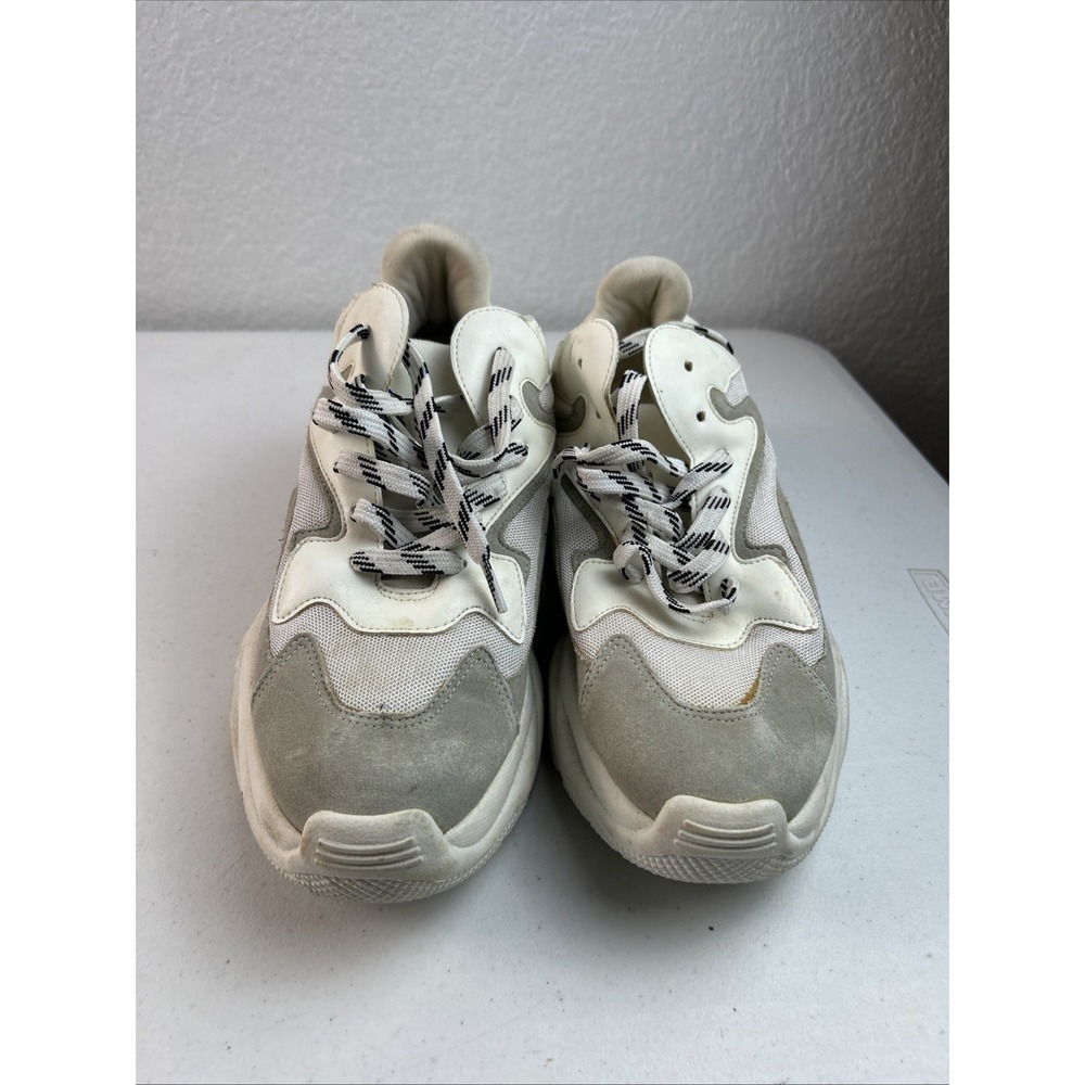 Aldo Women's Athletic Shoe Sneakers Size 8, Color White/Bone‎ - Picture 2 of 12